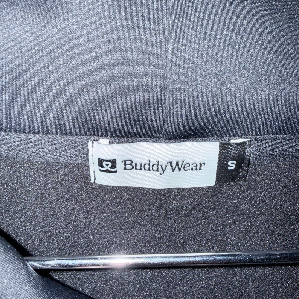 Buddy Wear Fur-Resistant Hoodie in the color Coal Black Animal Lover Size small - Picture 6 of 10